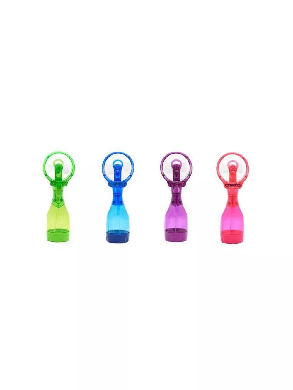 O2COOL Deluxe Handheld Misting Fan Colors May Vary: Portable Personal Spray Fan